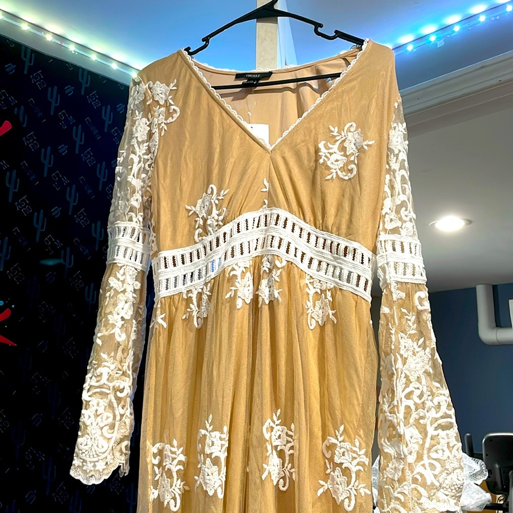Forever 21 Women’s Nude Knit Dress
